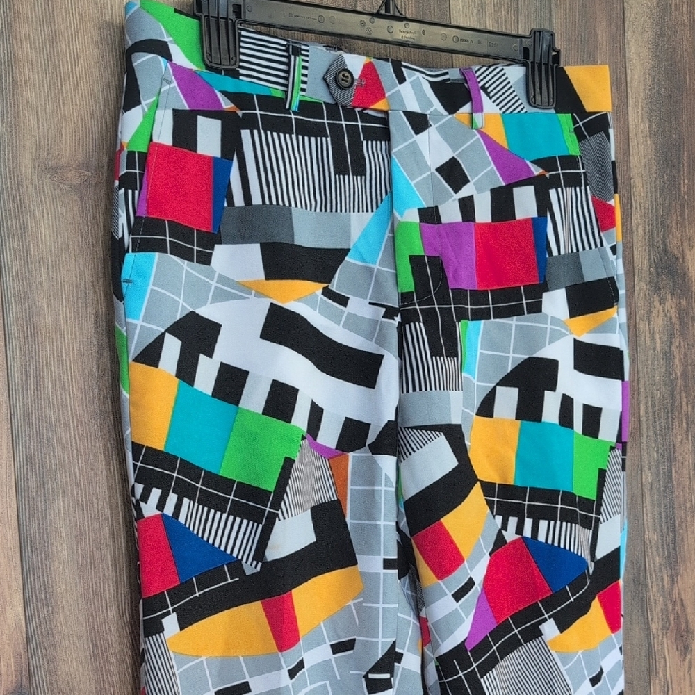 OppoSuits Testival Mens Colorful Vintage Suit Pants 36                 M200